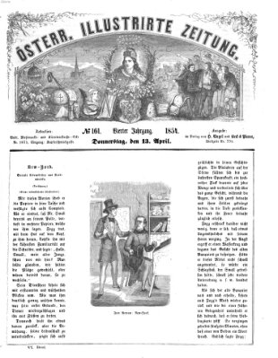 Österreichische illustrierte Zeitung Donnerstag 13. April 1854