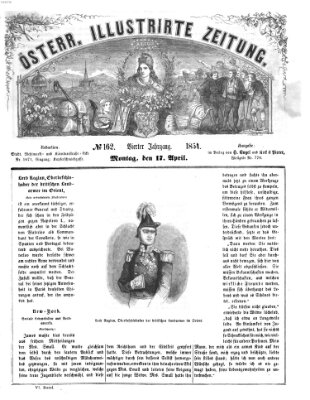 Österreichische illustrierte Zeitung Montag 17. April 1854