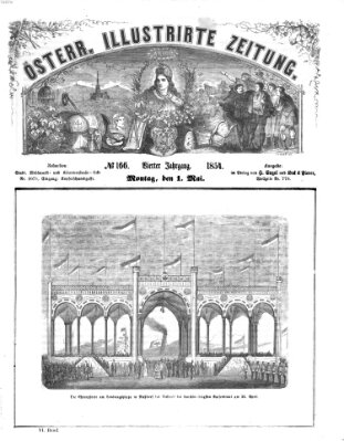 Österreichische illustrierte Zeitung Montag 1. Mai 1854