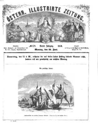 Österreichische illustrierte Zeitung Montag 12. Juni 1854