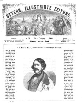 Österreichische illustrierte Zeitung Montag 19. Juni 1854