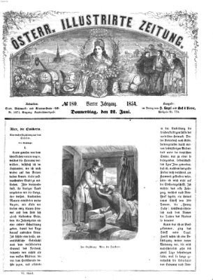 Österreichische illustrierte Zeitung Donnerstag 22. Juni 1854