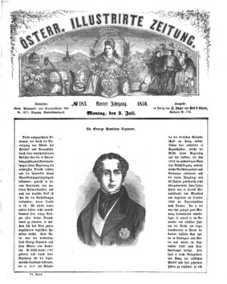 Österreichische illustrierte Zeitung Montag 3. Juli 1854