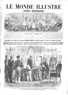 Le monde illustré Samstag 26. Juli 1862