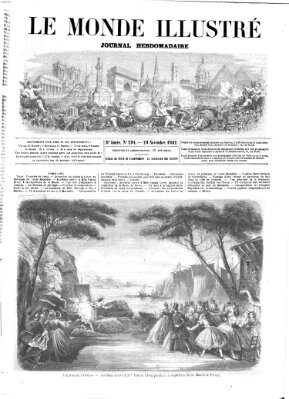 Le monde illustré Samstag 29. November 1862