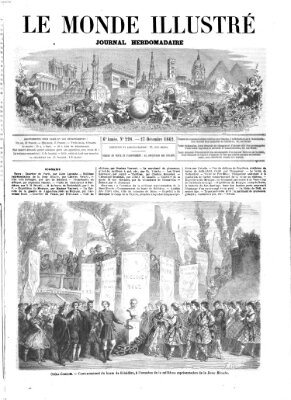 Le monde illustré Samstag 27. Dezember 1862