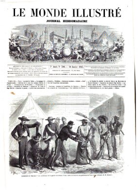 Le monde illustré Samstag 10. Januar 1863