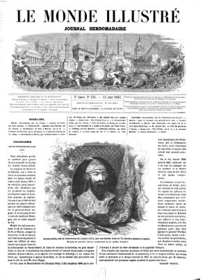 Le monde illustré Donnerstag 13. August 1863