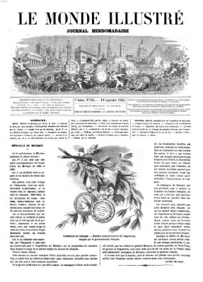 Le monde illustré Samstag 19. September 1863