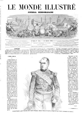 Le monde illustré Samstag 23. Januar 1864