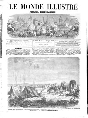 Le monde illustré Samstag 11. Juni 1864