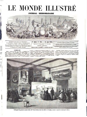 Le monde illustré Samstag 25. Juni 1864