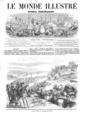 Le monde illustré Samstag 26. November 1864