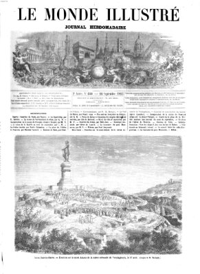 Le monde illustré Samstag 16. September 1865