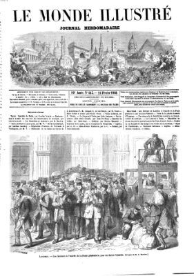 Le monde illustré Samstag 24. Februar 1866