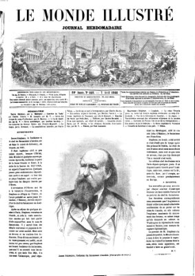 Le monde illustré Samstag 7. April 1866