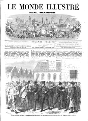 Le monde illustré Samstag 1. Dezember 1866