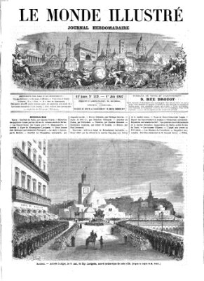 Le monde illustré Samstag 1. Juni 1867