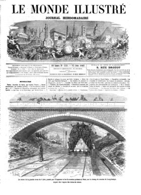 Le monde illustré Samstag 15. Juni 1867