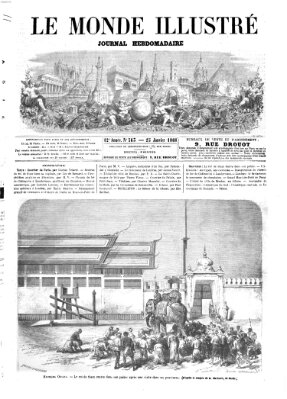 Le monde illustré Samstag 25. Januar 1868