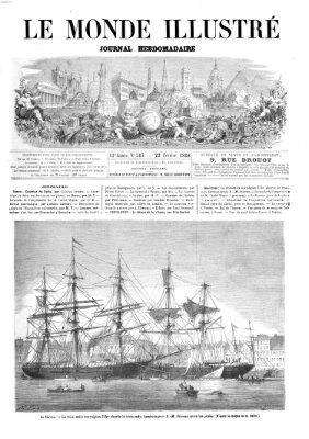 Le monde illustré Samstag 22. Februar 1868