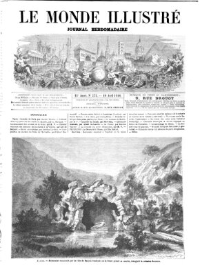 Le monde illustré Samstag 18. April 1868