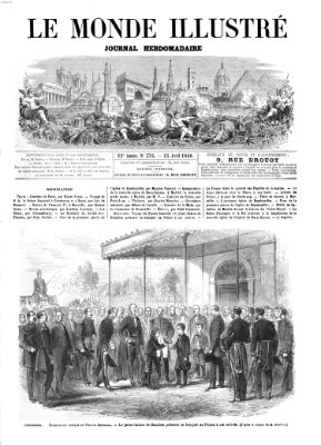 Le monde illustré Samstag 25. April 1868