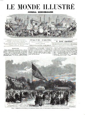 Le monde illustré Samstag 11. Juli 1868