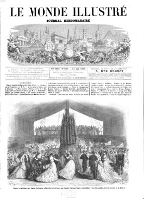 Le monde illustré Donnerstag 13. August 1868