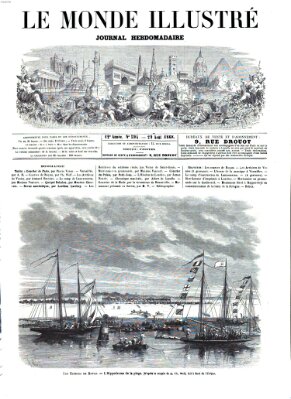 Le monde illustré Samstag 29. August 1868