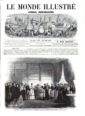 Le monde illustré Samstag 28. November 1868