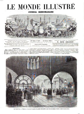 Le monde illustré Samstag 20. Februar 1869