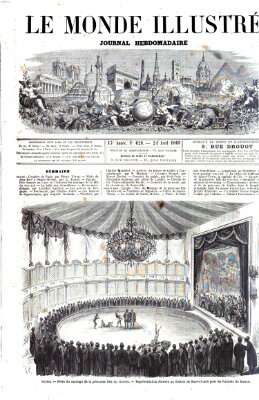 Le monde illustré Samstag 24. April 1869