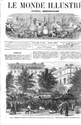 Le monde illustré Samstag 19. Juni 1869