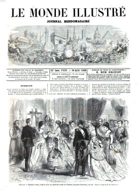 Le monde illustré Samstag 10. Juli 1869