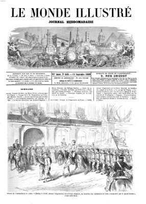 Le monde illustré Samstag 11. September 1869