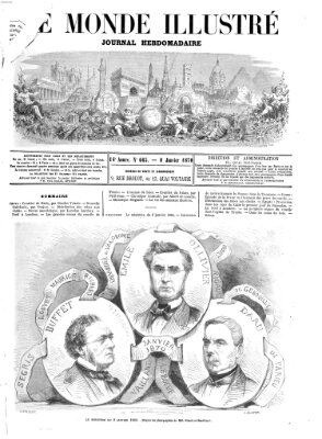 Le monde illustré Samstag 8. Januar 1870