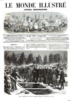 Le monde illustré Samstag 22. Januar 1870