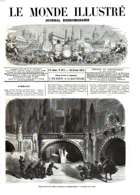 Le monde illustré Samstag 26. Februar 1870