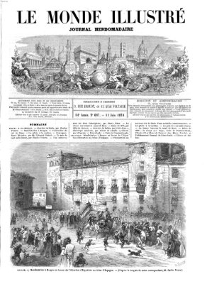 Le monde illustré Samstag 11. Juni 1870