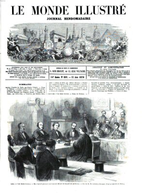 Le monde illustré Samstag 25. Juni 1870