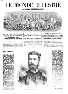 Le monde illustré Samstag 16. Juli 1870