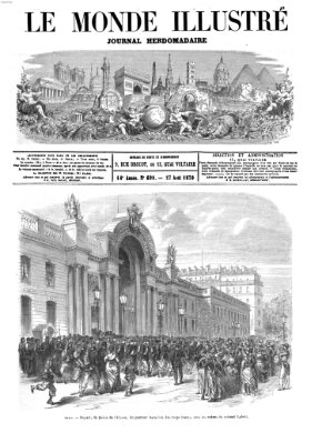 Le monde illustré Samstag 27. August 1870