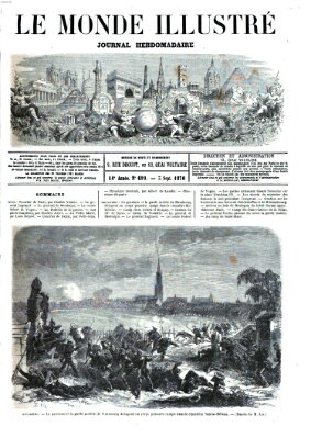 Le monde illustré Samstag 3. September 1870