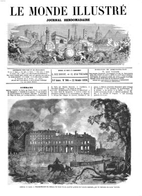 Le monde illustré Samstag 22. Oktober 1870