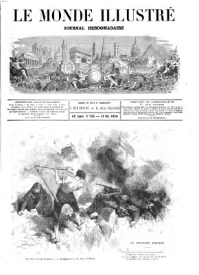 Le monde illustré Samstag 31. Dezember 1870