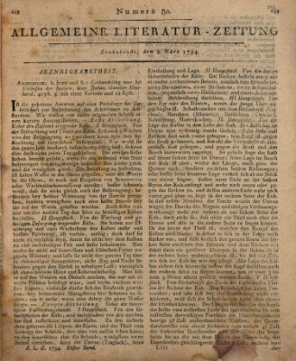 Allgemeine Literatur-Zeitung (Literarisches Zentralblatt für Deutschland) Samstag 8. März 1794