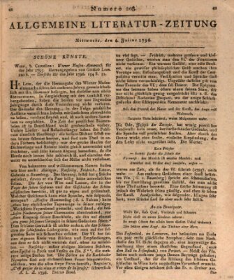 Allgemeine Literatur-Zeitung (Literarisches Zentralblatt für Deutschland) Mittwoch 6. Juli 1796