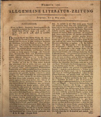 Allgemeine Literatur-Zeitung (Literarisches Zentralblatt für Deutschland) Freitag 12. Mai 1797