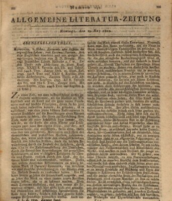 Allgemeine Literatur-Zeitung (Literarisches Zentralblatt für Deutschland) Montag 19. Mai 1800